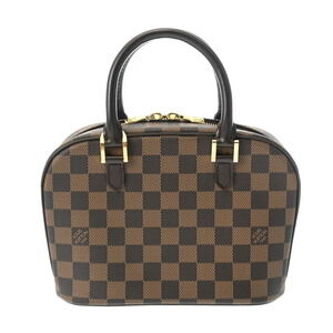 Louis Vuitton Damier Saria Brown Canvas Handbag
